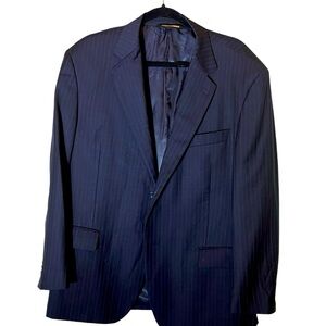 Prontomoda Men Blazer Two Button Sport Coat Jacket Designed in Italy Merino Wool
